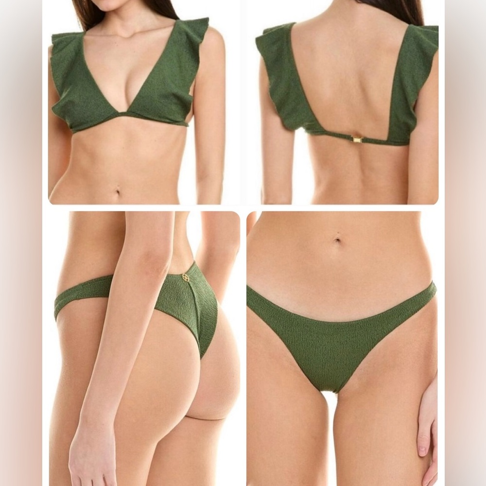 ViX Paula Hermanny Liz Triangle Top & Rio Cheeky Bottoms